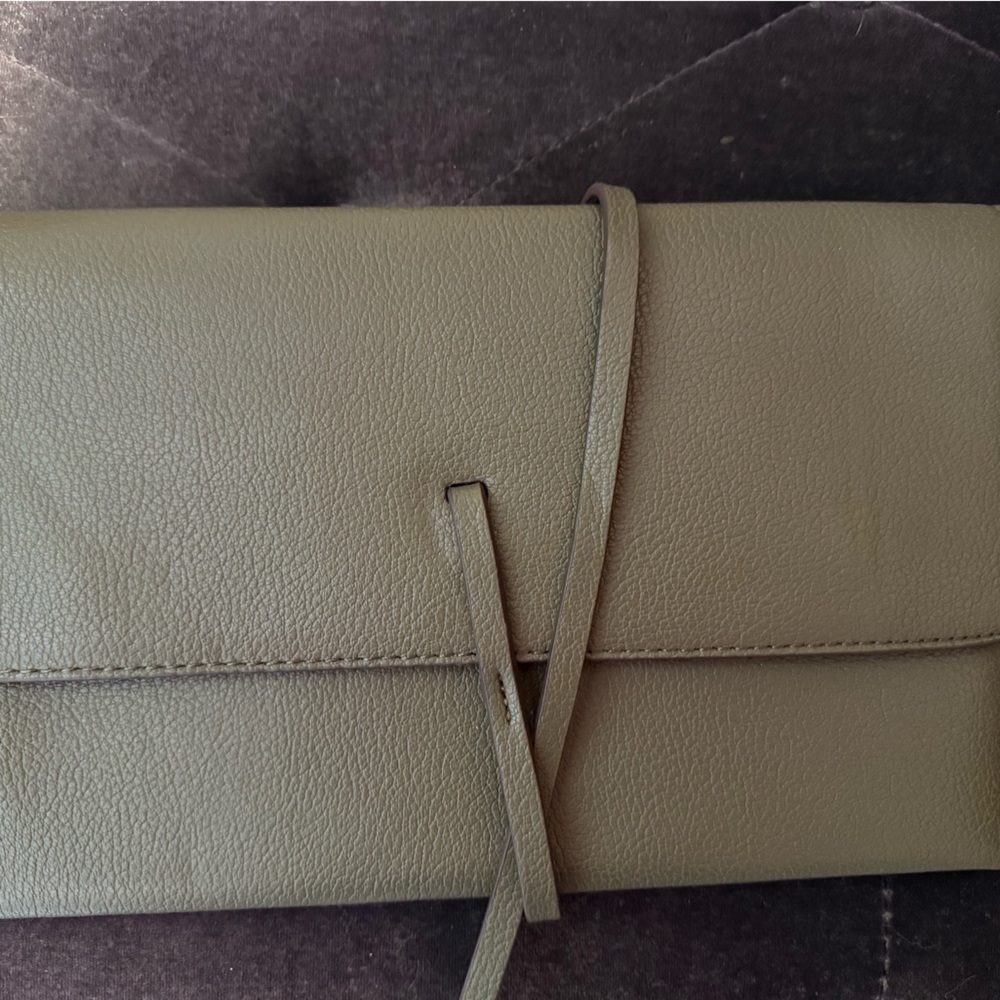 Elegant Olive Green Women's Clutch